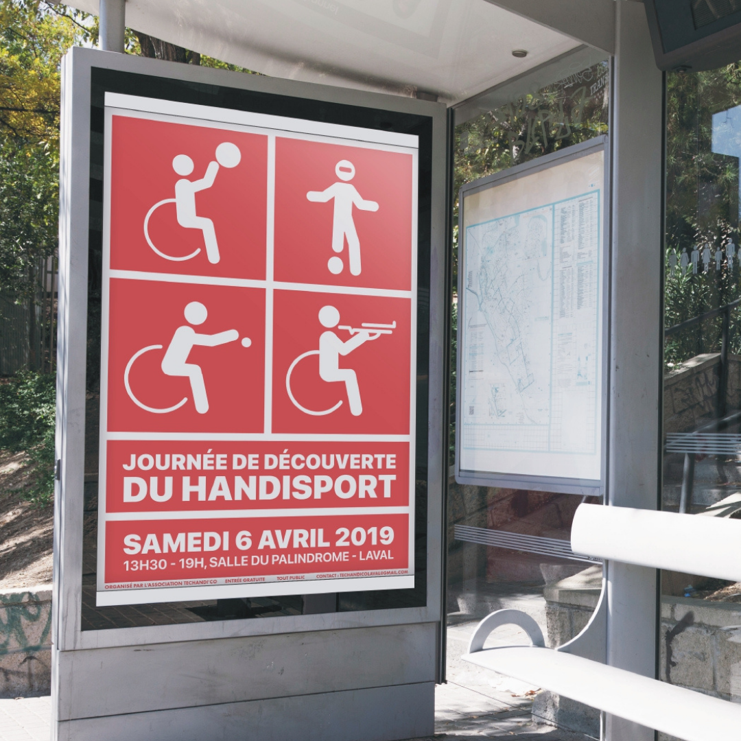 Affiche événement sportif