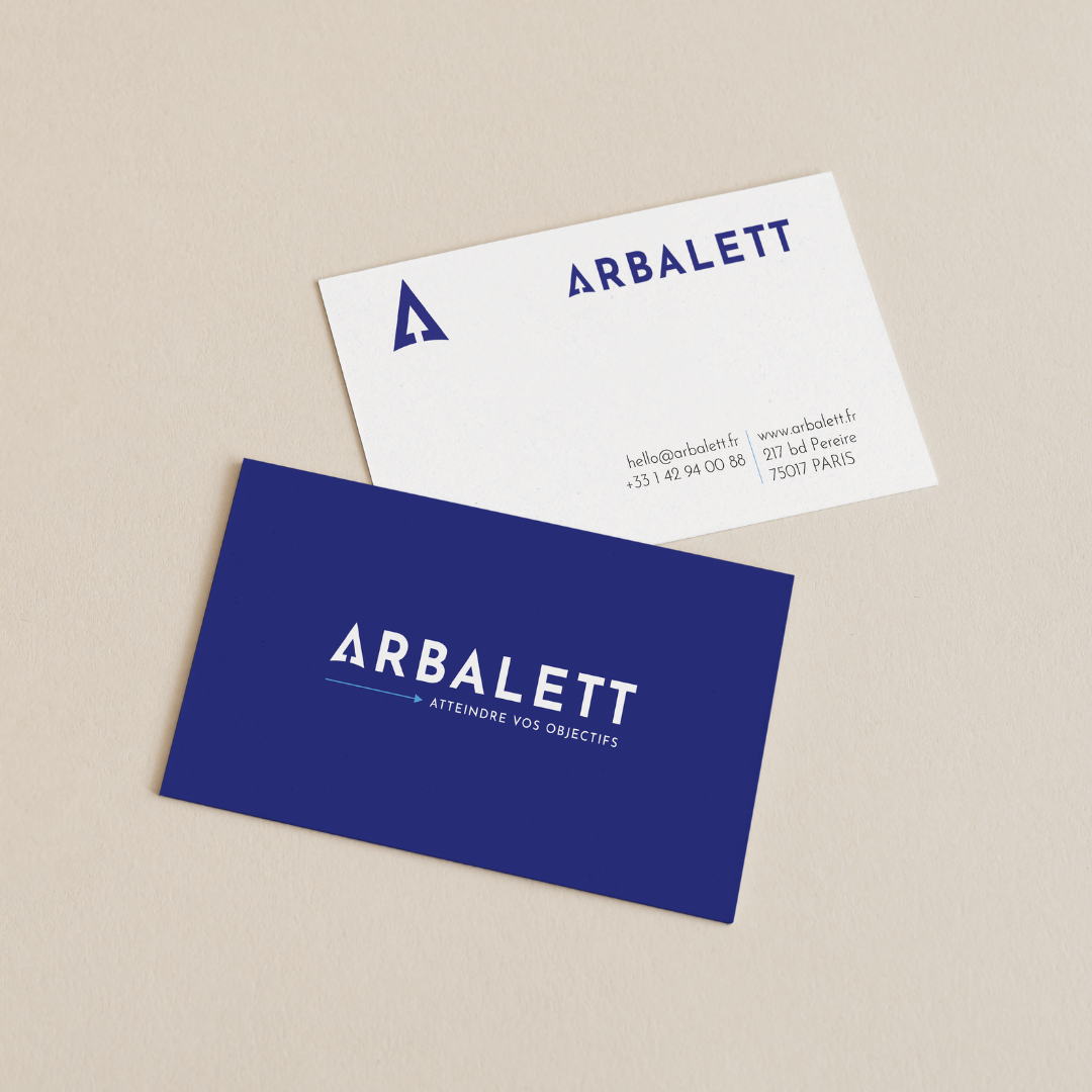 Identité visuelle Arbalett